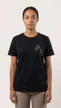 Camiseta Moka Preto